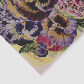 Papier de soie de soie antique de jardin de (Détail)