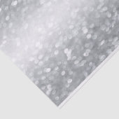 Papier de soie de soie argenté de parties (Détail)