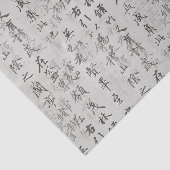 Papier de soie de soie asiatique de traçage de (Détail)