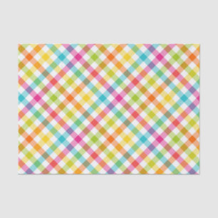Papier de soie de soie assez en pastel de ressort