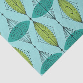 Papier de soie de soie atomique d'Ogee et de (Détail)