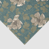 Papier de soie de soie blanc de magnolia (Détail)