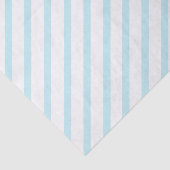 Papier de soie de soie bleu-clair de rayure (Détail)