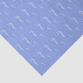 Papier de soie de soie bleu de Flecked de (Détail)