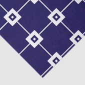 Papier de soie de soie bleu de no. 4 d'écrasement (Détail)