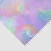 Papier de soie de soie - bulles (Détail)