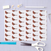 Papier de soie de soie cardinal géométrique (Artisanat)