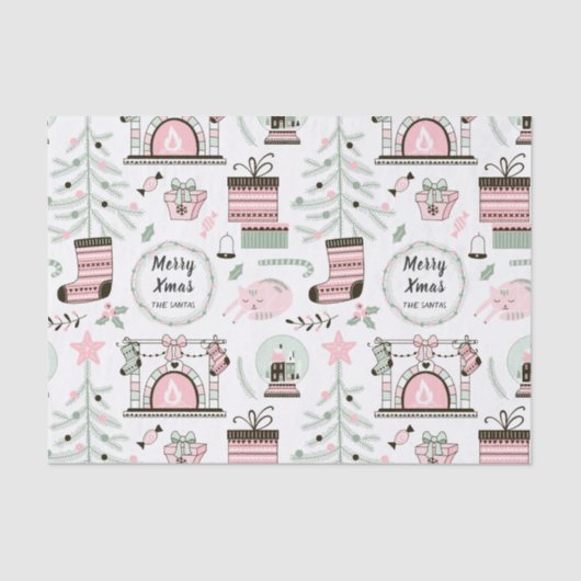 Papier de soie de soie confortable de motif de (Recto)