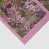 Papier de soie de soie d'abeilles de bulle (Détail)