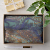 Papier de soie de soie d'algue (Cadeau)