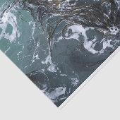 Papier de soie de soie d'algue (Détail)