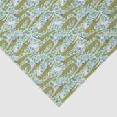 papier de soie de soie d'alligators de marais (Détail)