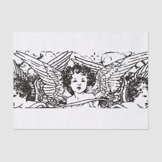 Papier de soie de soie d'ANGE (Recto)