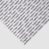 Papier de soie de soie d'année bissextile (Détail)