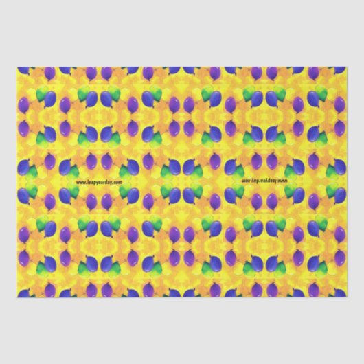 Papier de soie de soie d'année bissextile (Recto)