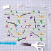 Papier de soie de soie d'anniversaire de monstre (Artisanat)