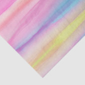 Papier de soie de soie d'aquarelle d'arc-en-ciel (Détail)