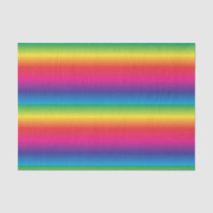 Papier de soie de soie d'arc-en-ciel