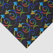 Papier de soie de soie d'art abstrait (Détail)