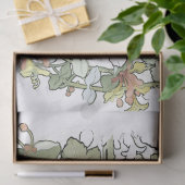 Papier de soie de soie d'art de fleurs de rose (Cadeau)