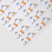 Papier de soie de soie de baby shower d'animaux de (Détail)