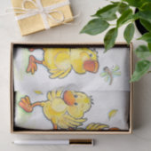 Papier de soie de soie de bébés de canard (Cadeau)