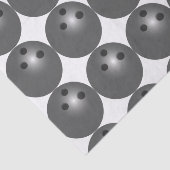 Papier de soie de soie de boule de bowling (Détail)