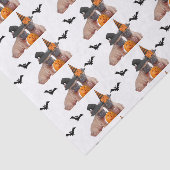 Papier de soie de soie de bouledogue français de (Détail)