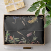 Papier de soie de soie de bouquet de fleurs (Cadeau)