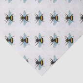 Papier de soie de soie de bourdon (Détail)