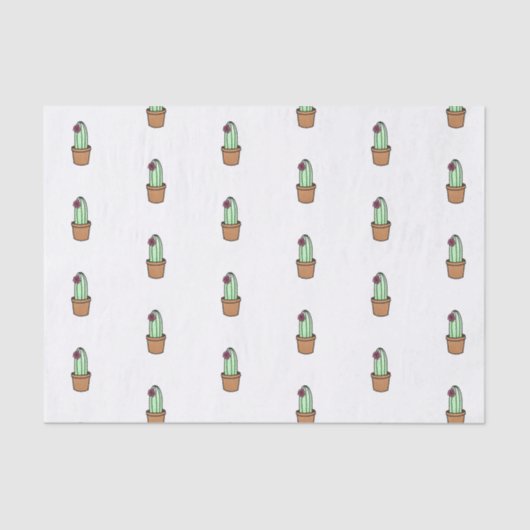 Papier de soie de soie de cactus (Recto)