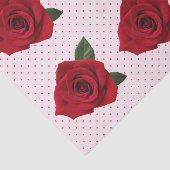 Papier de soie de soie de cadeau de pois de rose (Détail)