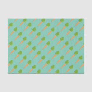 Papier de soie de soie de carottes
