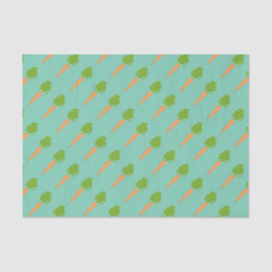 Papier de soie de soie de carottes (Recto)