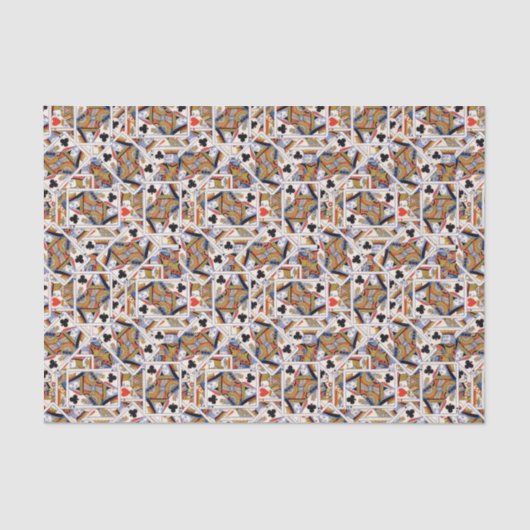 Papier de soie de soie de cartes de jeu (Recto)