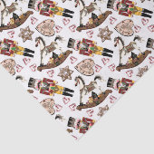 Papier de soie de soie de casse-noix (Détail)