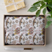 Papier de soie de soie de casse-noix (Cadeau)