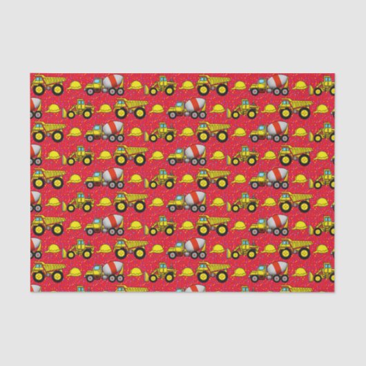 Papier de soie de soie de chantier de construction (Recto)