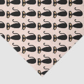 Papier de soie de soie de chat de mod (Détail)