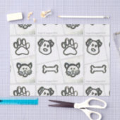 Papier de soie de soie de chien et de chat (Artisanat)