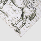 Papier de soie de soie de collage de Digitals de (Détail)