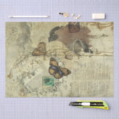 Papier de soie de soie de collage de nature (Artisanat)