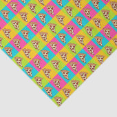 Papier de soie de soie de conception de pizza (Détail)