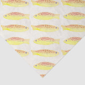 Papier de soie de soie de conception de poissons (Détail)