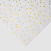 Papier de soie de soie de confettis de triangle (Détail)