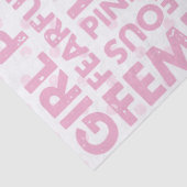 Papier de soie de soie de conscience de cancer du (Détail)