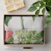 Papier de soie de soie de corail d'art de fleur de (Cadeau)