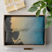 Papier de soie de soie de coucher du soleil de (Cadeau)