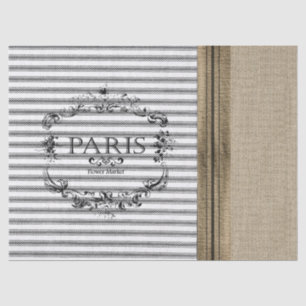 Papier de soie de soie de coutil de Paris de toile