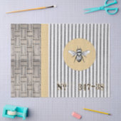 Papier de soie de soie de coutil de sangle de jute (Artisanat)